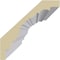 Ekena Millwork 3"H x 3"P x 4 1/4"F x 94 1/2"L, (1 7/8" Repeat) Jackson Egg & Dart with Rope Crown Moulding MLD03X03X04JA - alternate 3
